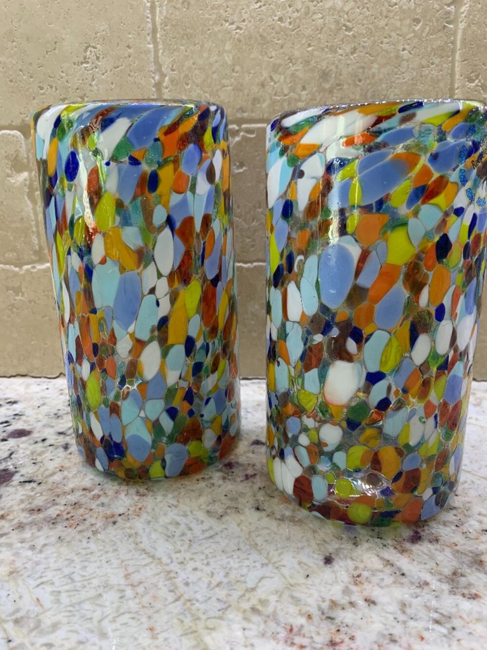 Recycled Glass Drinkware Glass NWT